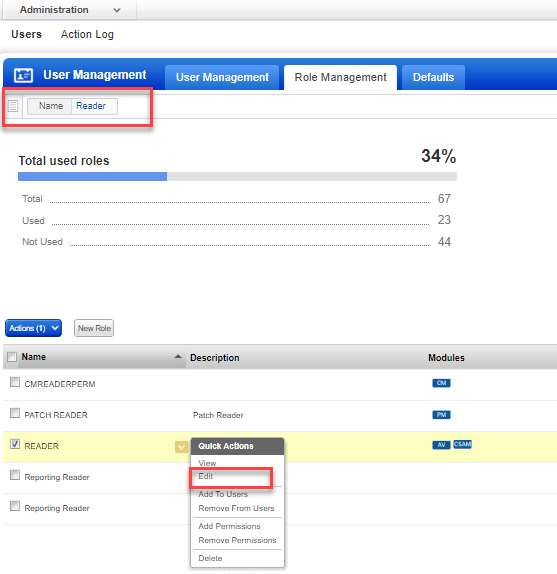 admin utility options