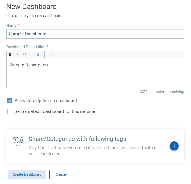 Dashboard from Scratch