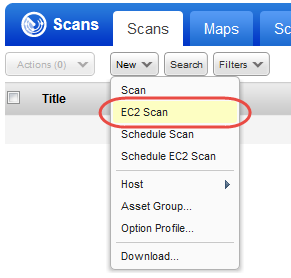 Scan Your Amazon EC2 Hosts